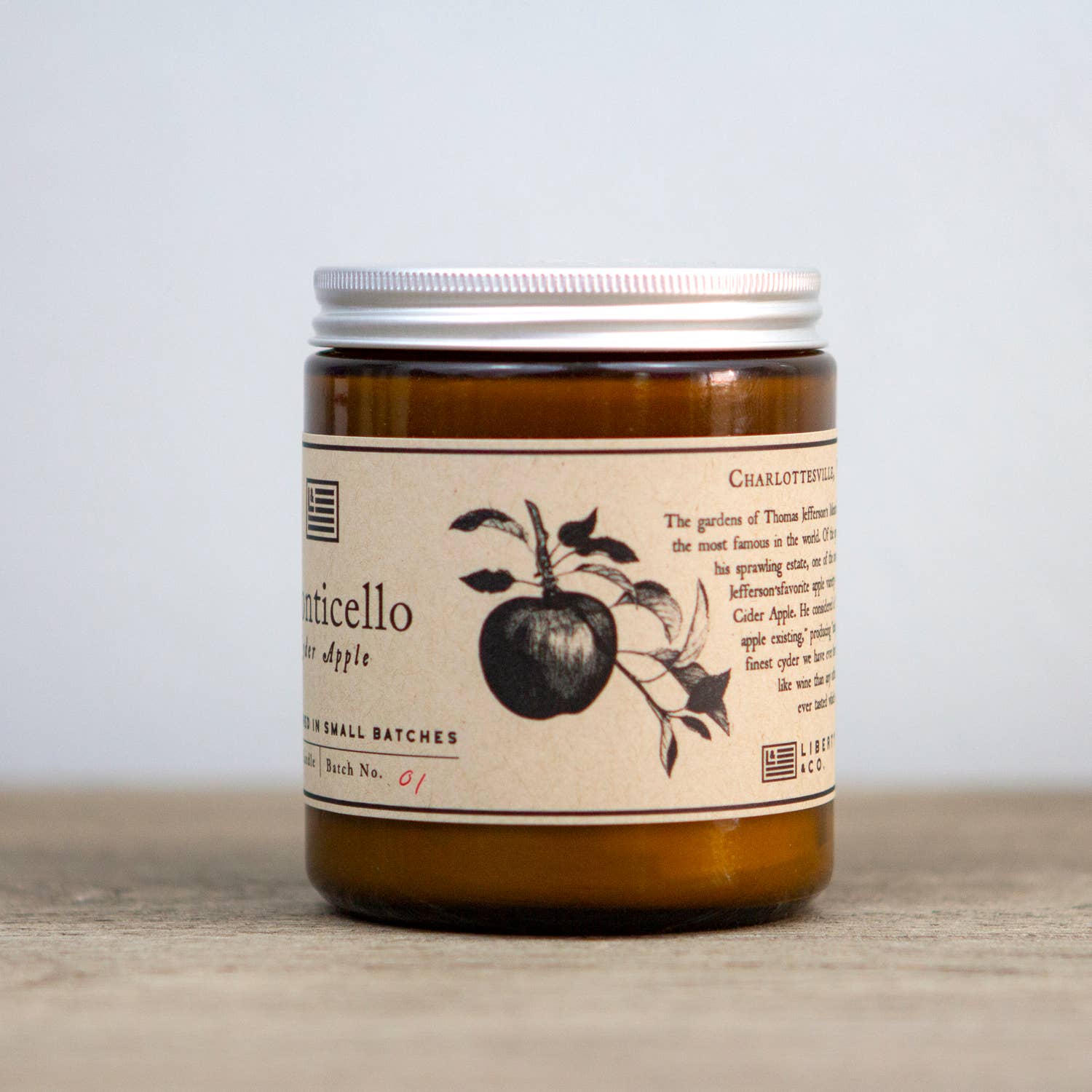 Thomas Jefferson's Monticello Soy Blend Candle