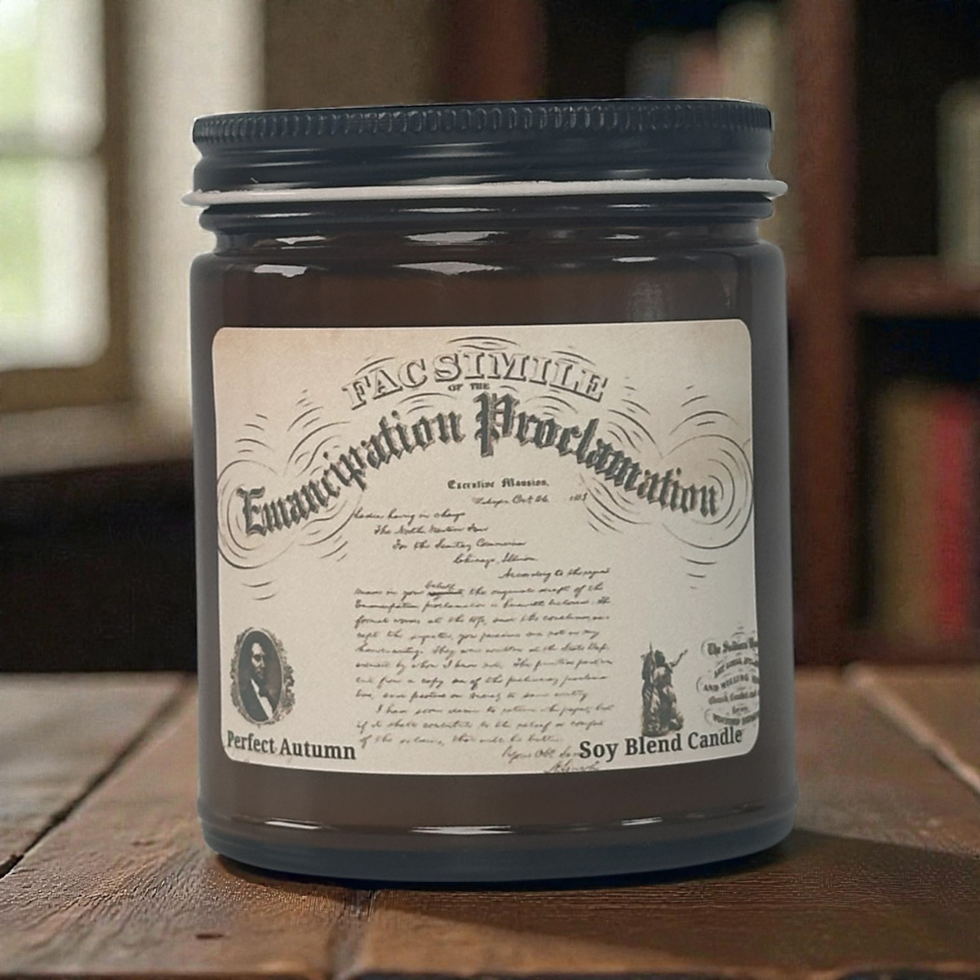 History Candles - EMANCIPATION PROCLAMATION Candle