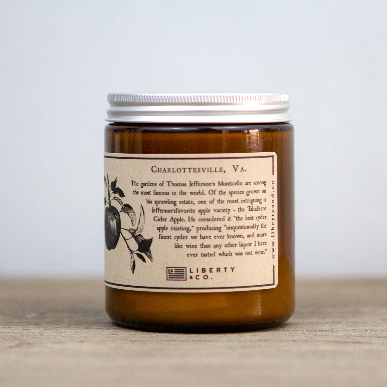 Thomas Jefferson's Monticello Soy Blend Candle