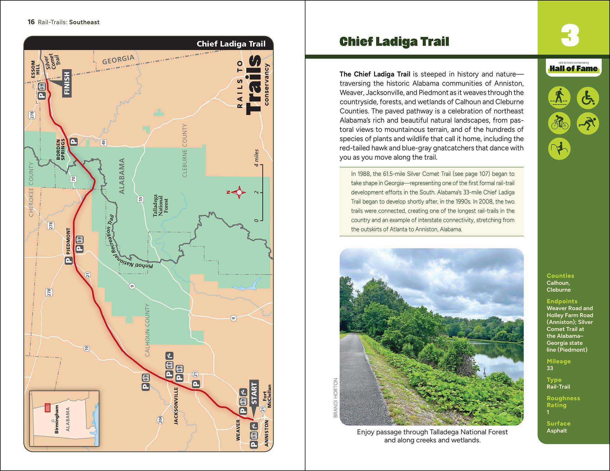 Rail-Trails Southeast 2e