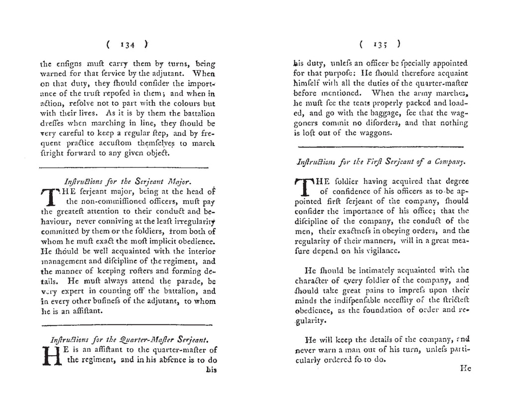 Regulations for the Order and Discipline of the Troops by von Steuben
