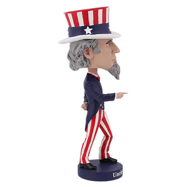 Royal Bobbles Uncle Sam Collectibe Bobblehead Statue
