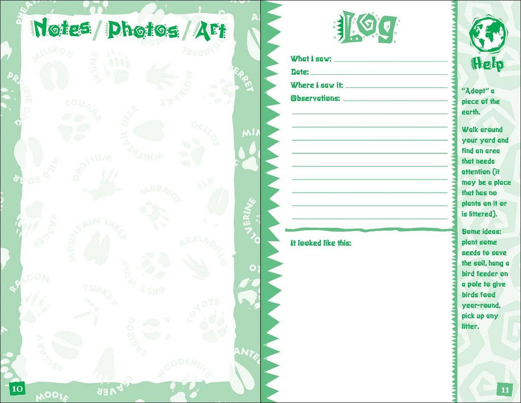 Nature Log Kids