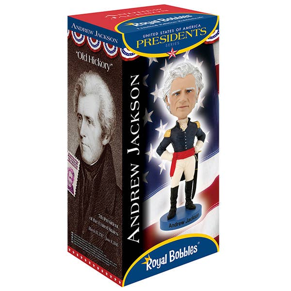 Royal Bobbles Andrew Jackson V2 Collectible Bobblehead