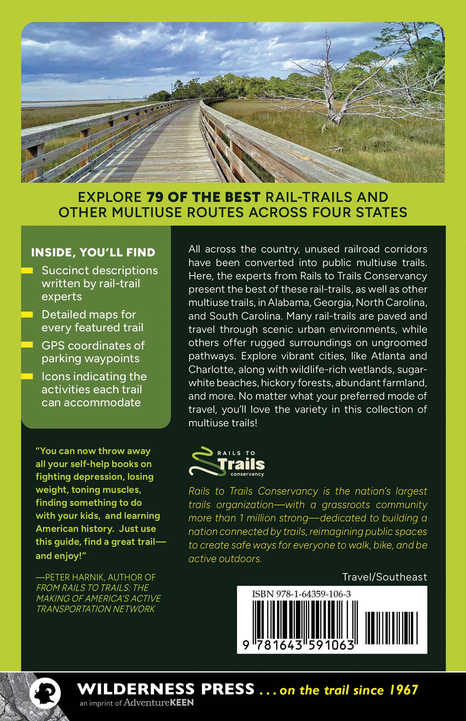 Rail-Trails Southeast 2e