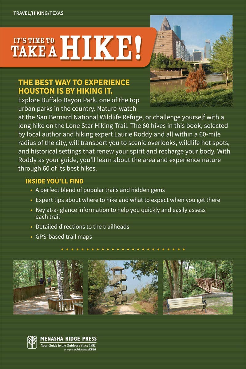 60 Hikes: Houston 3e