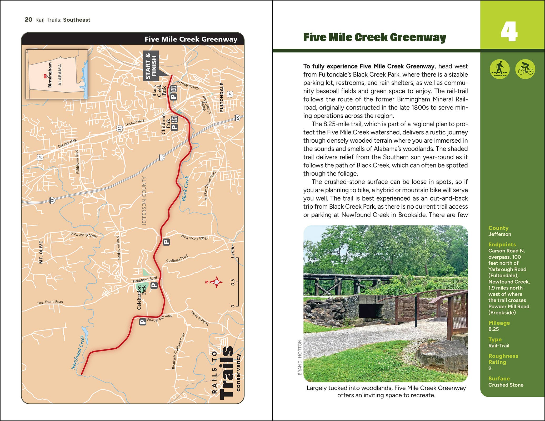 Rail-Trails Southeast 2e
