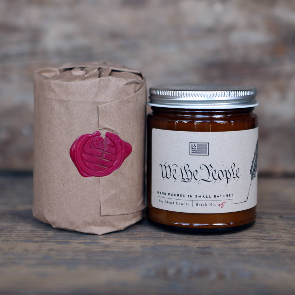 We the People Soy Blend Candle