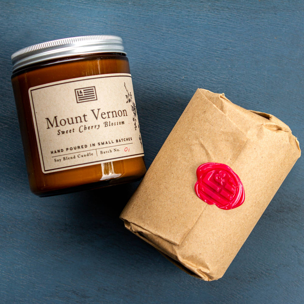 John Adams' Peacefield Soy Blend Candle