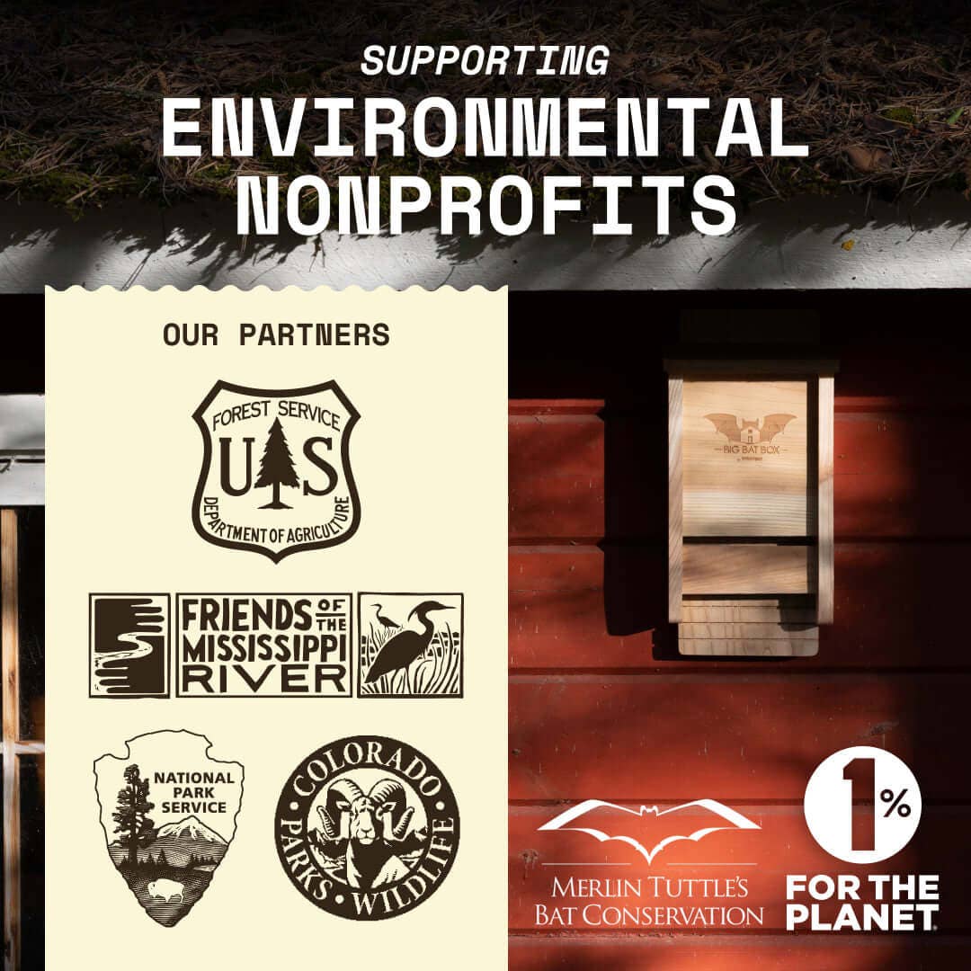 Big Bat Box - Single Chamber Bat House (Cedar)