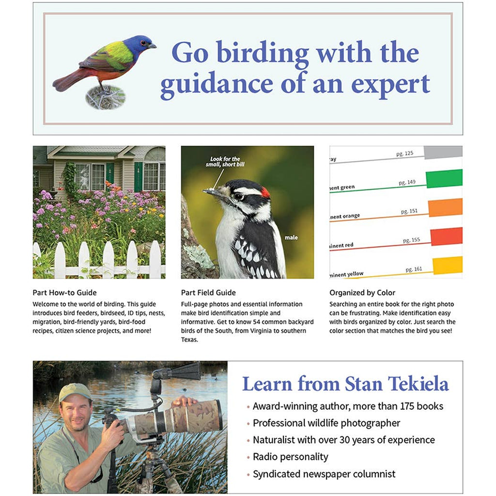 Stan Tekiela Birding Beginners: South