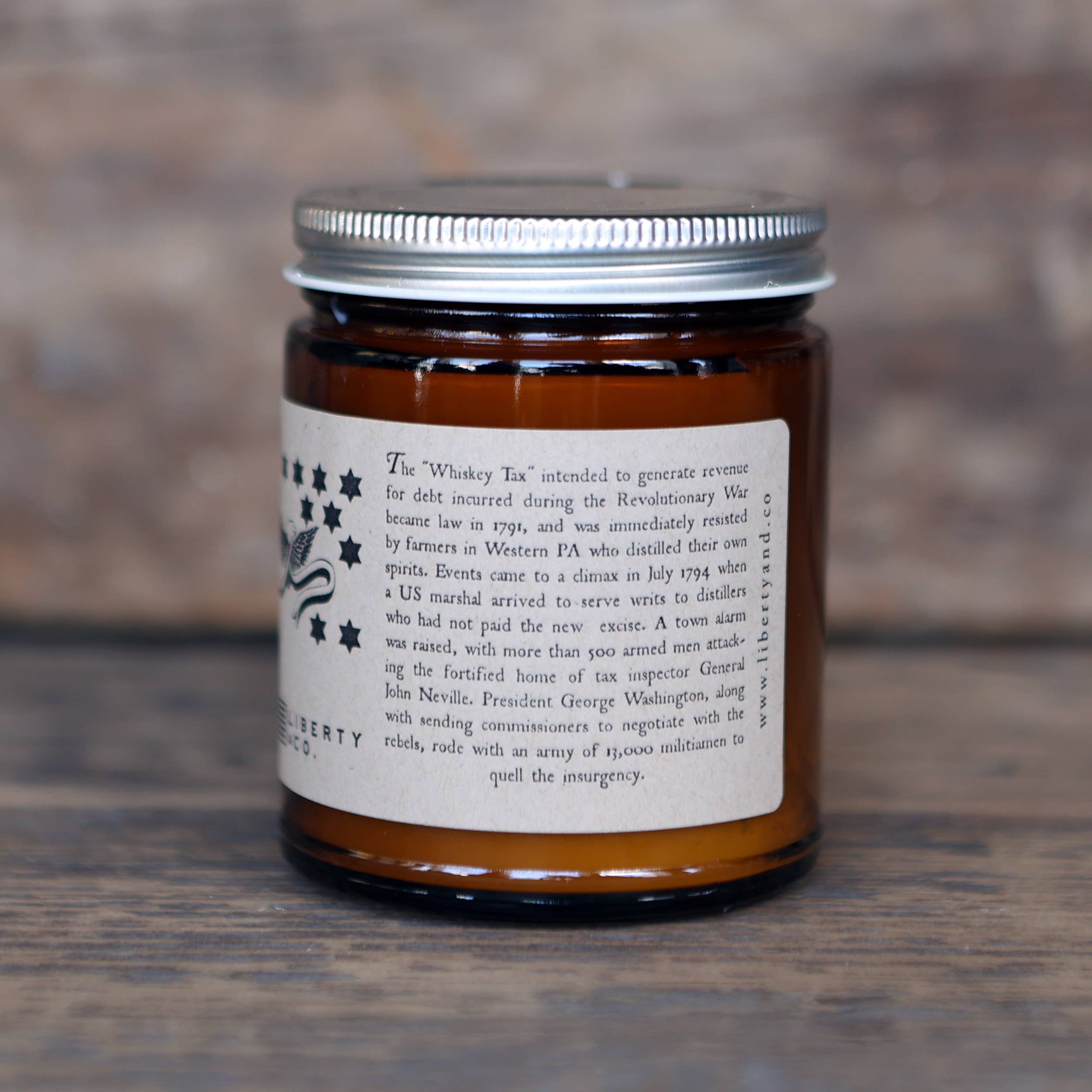 Whiskey Rebellion Soy Blend Candle