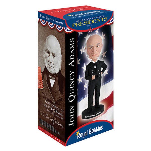 Royal Bobbles John Quincy Adams Collectible Bobblehead