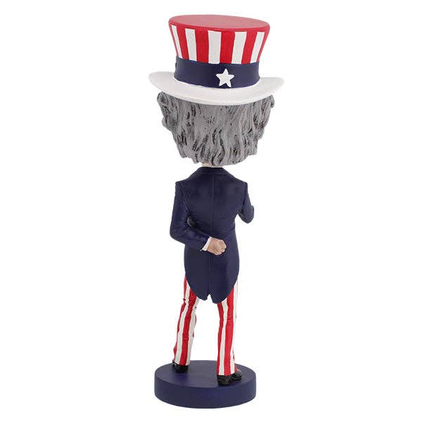 Royal Bobbles Uncle Sam Collectibe Bobblehead Statue