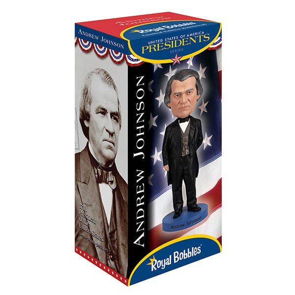 Royal Bobbles Andrew Johnson Collectible Bobblehead