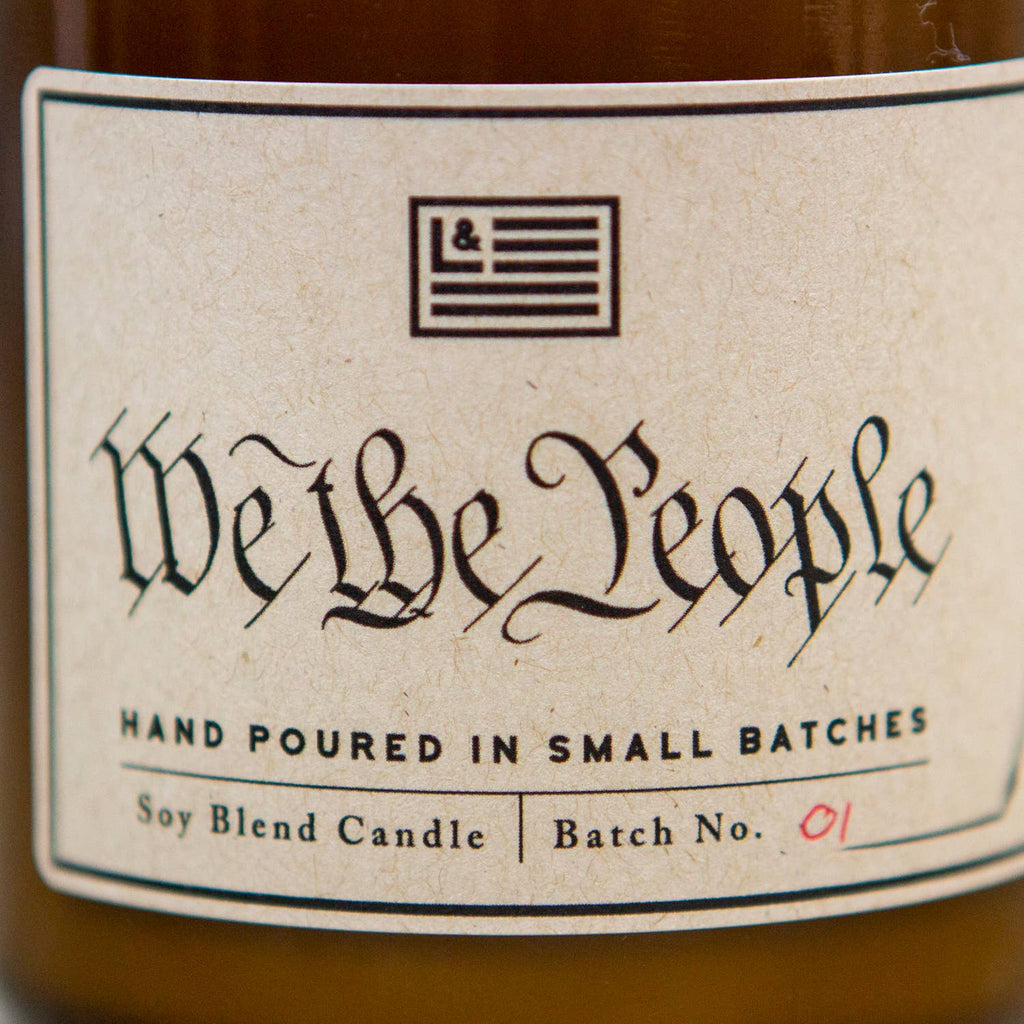 We the People Soy Blend Candle