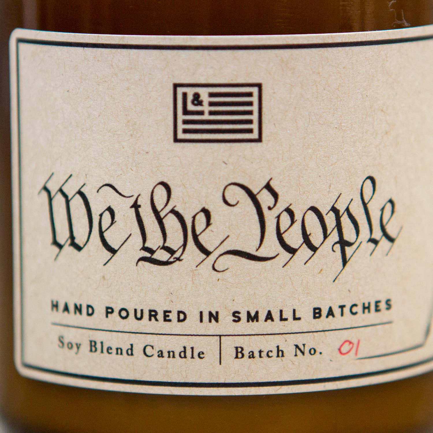 We the People Soy Blend Candle
