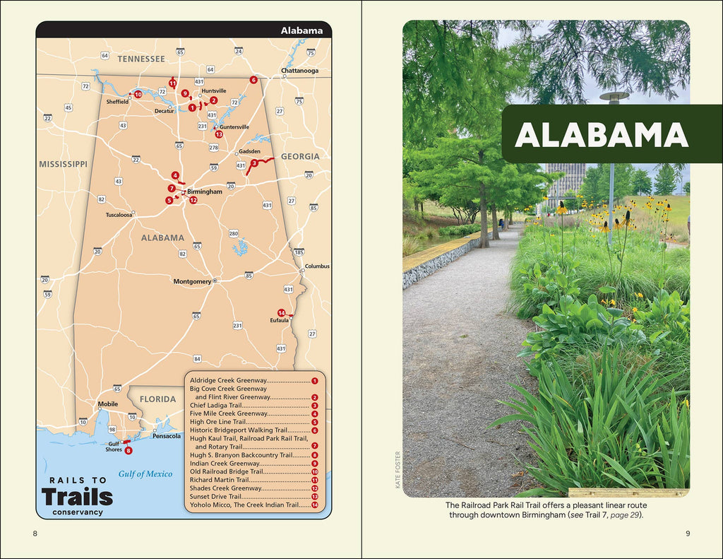 Rail-Trails Southeast 2e