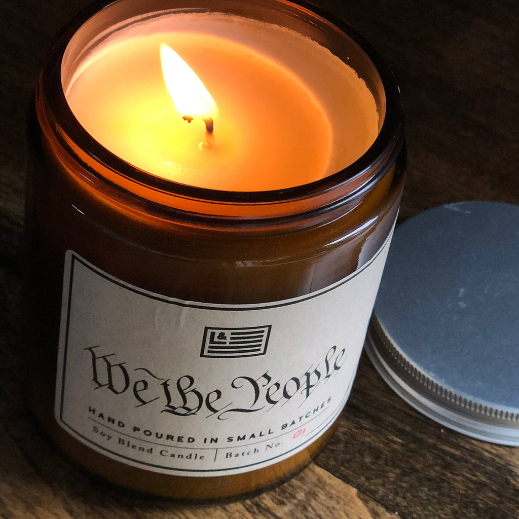 We the People Soy Blend Candle