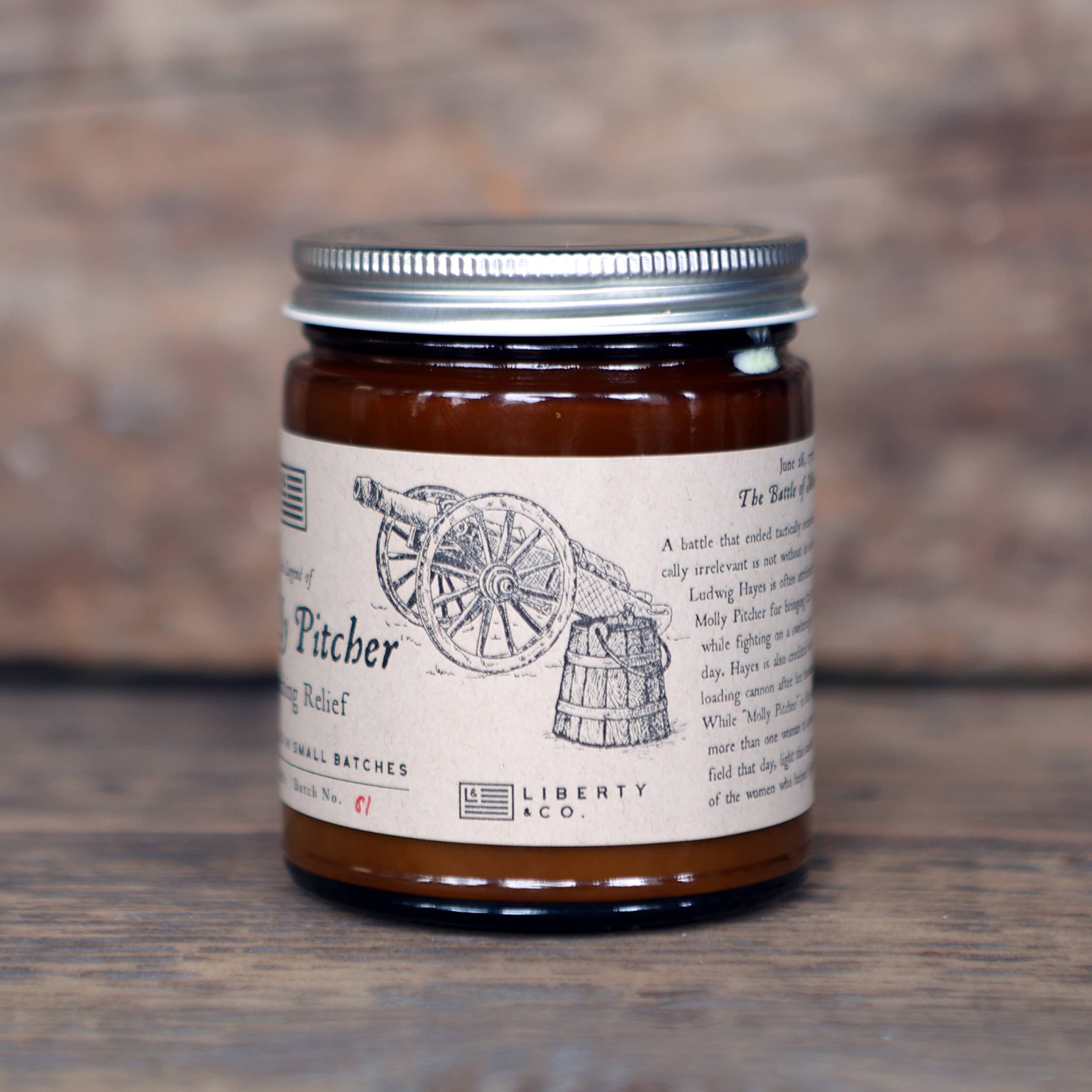 Molly Pitcher at the Battle of Monmouth Soy Blend Candle