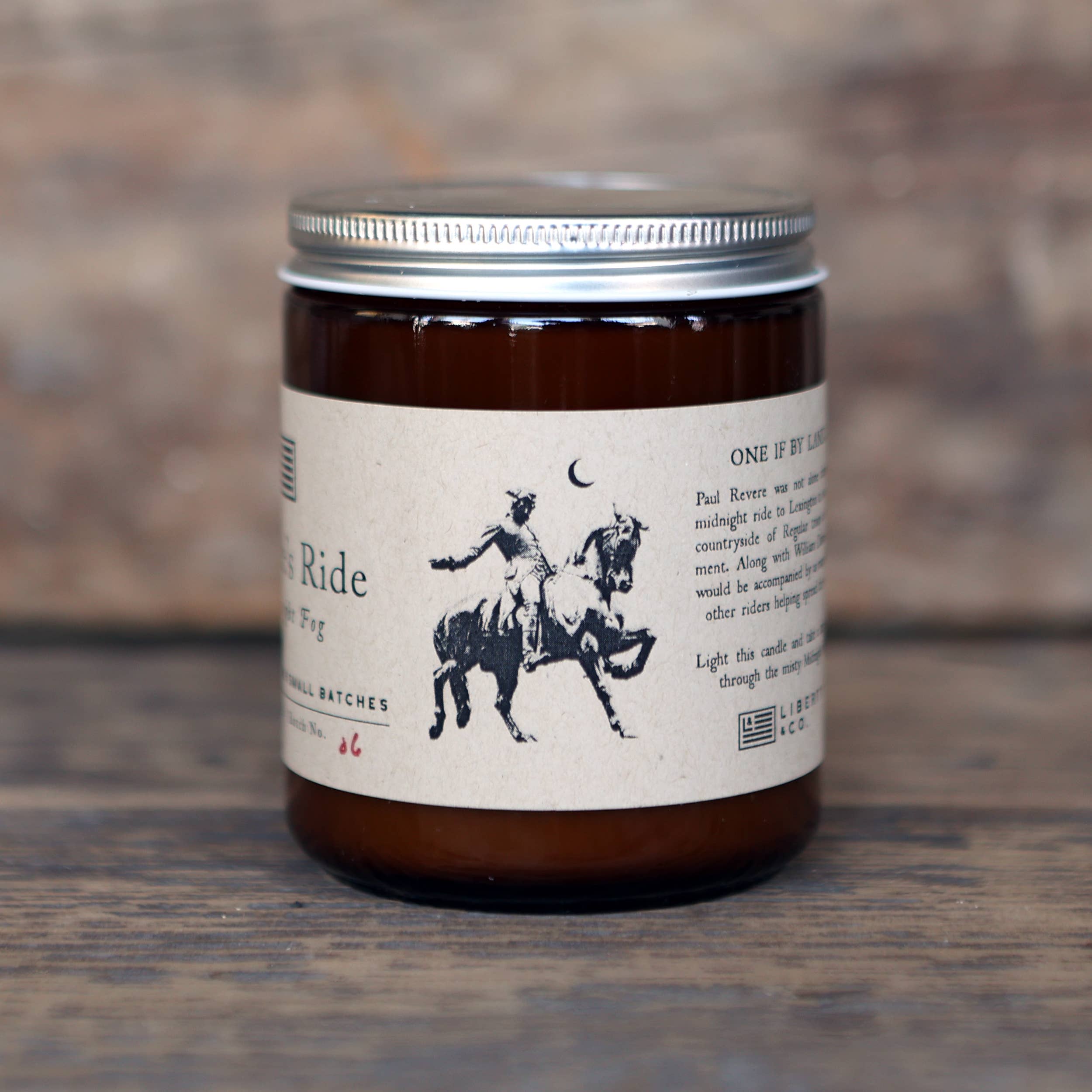 Revere's Midnight Ride Soy Blend Candle