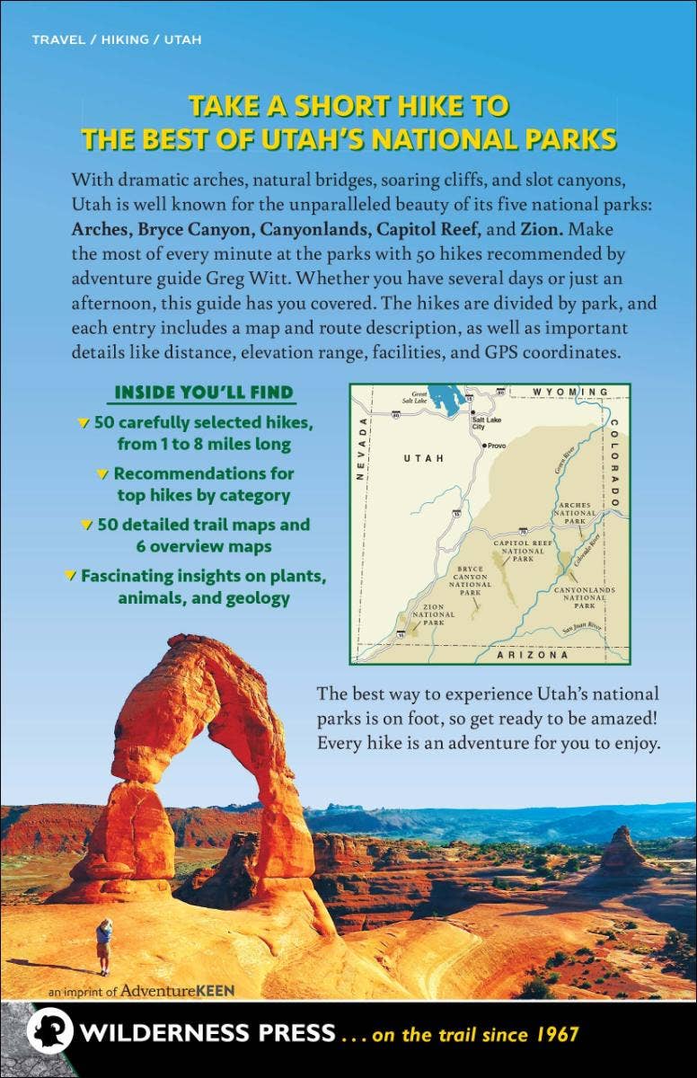 50 Best Short Hikes: Utah's National Parks 3e