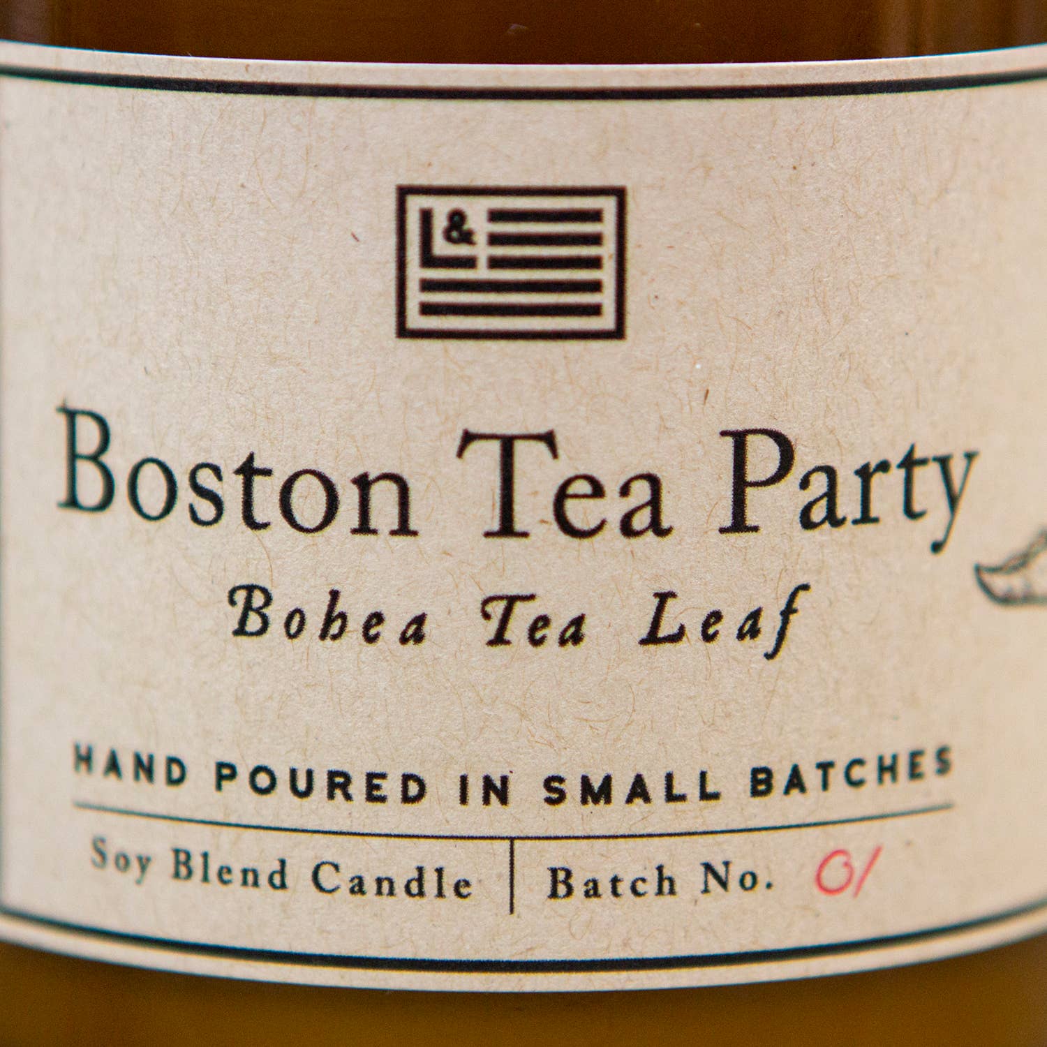 Boston Tea Party Soy Blend Candle