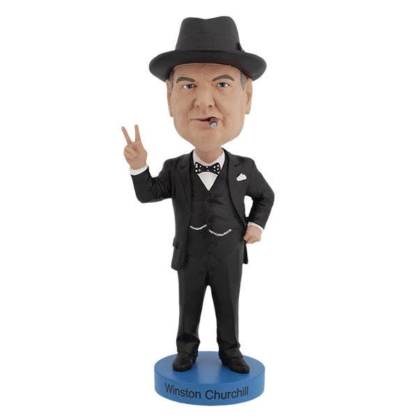 Royal Bobbles Winston Churchill V2 Collectible Bobblehead