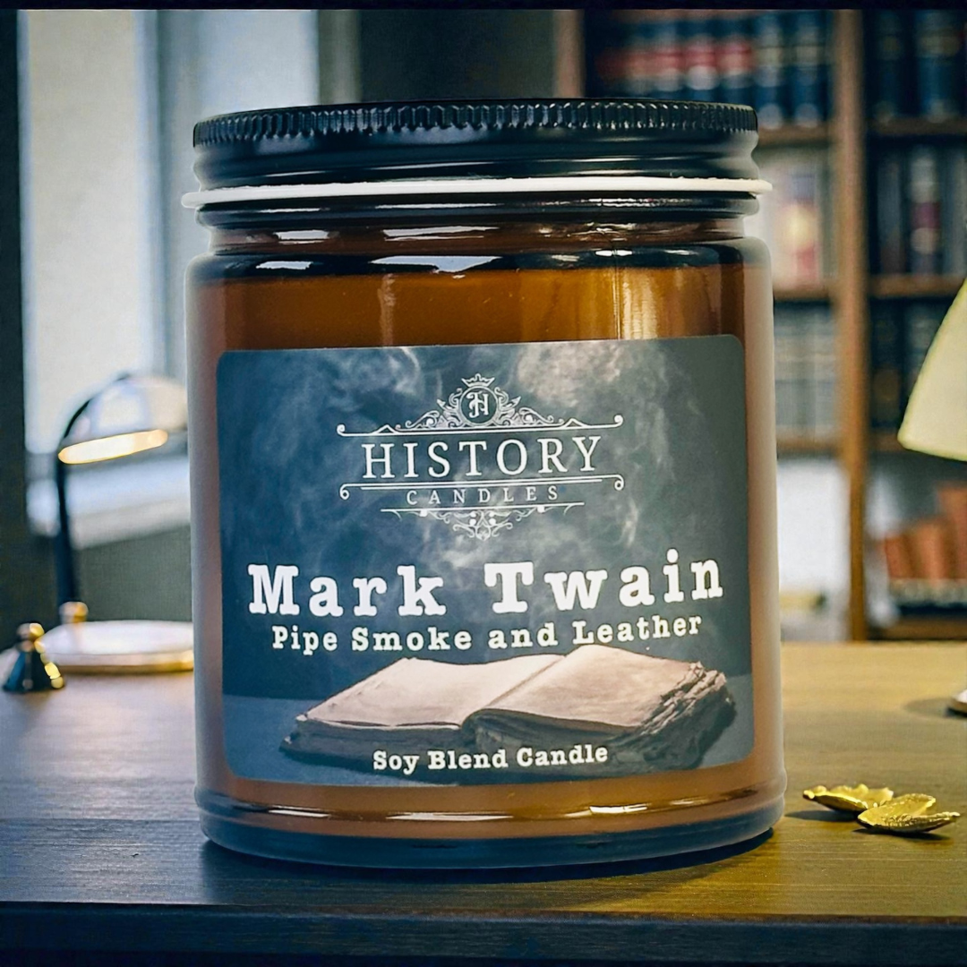 History Candles - MARK TWAIN Candle