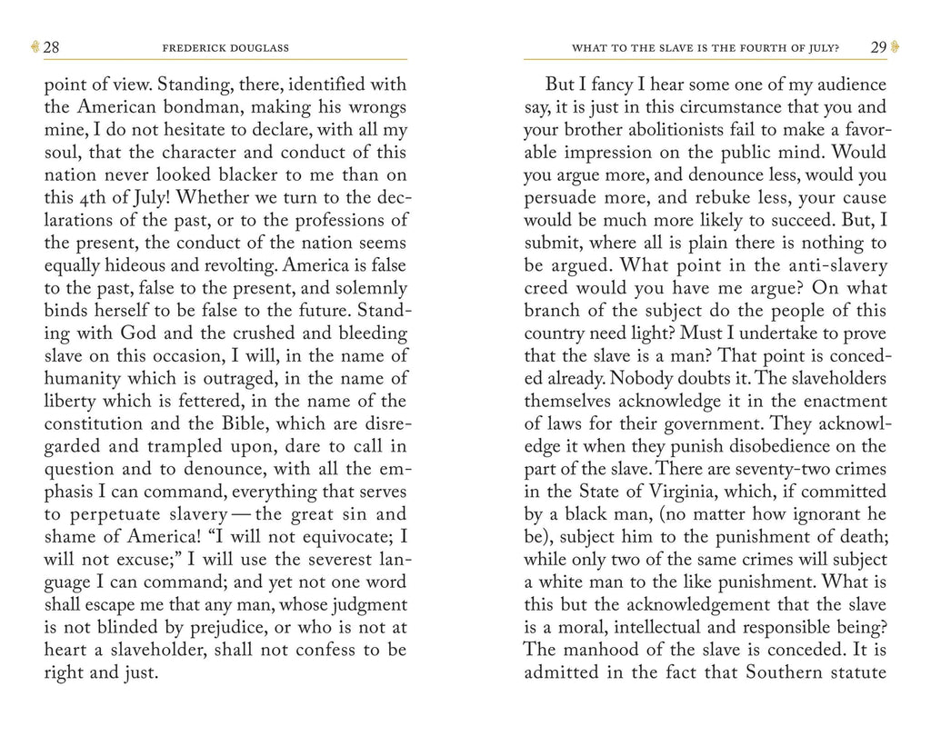What to the Slave Is the Fourth of July? by Frederick Douglass