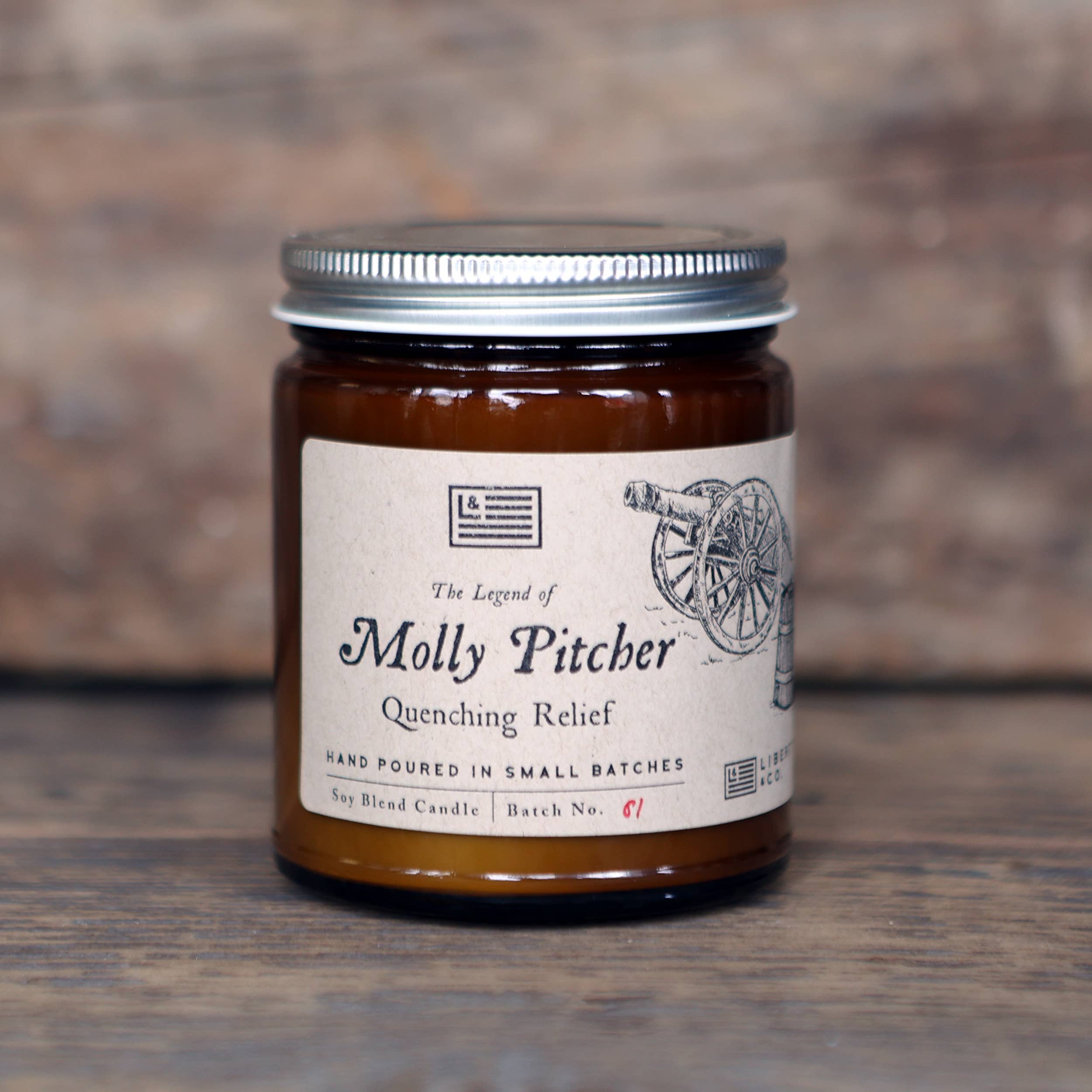 Molly Pitcher at the Battle of Monmouth Soy Blend Candle