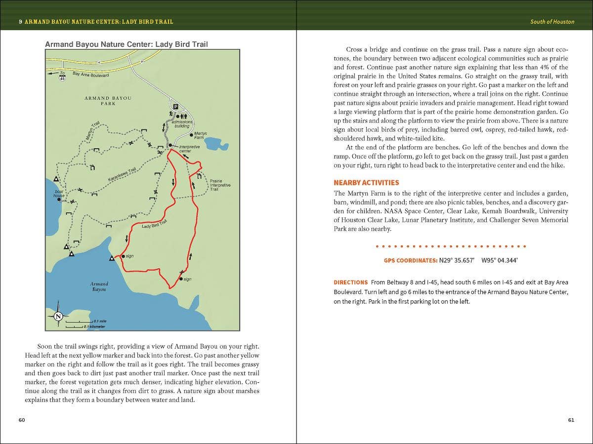 60 Hikes: Houston 3e