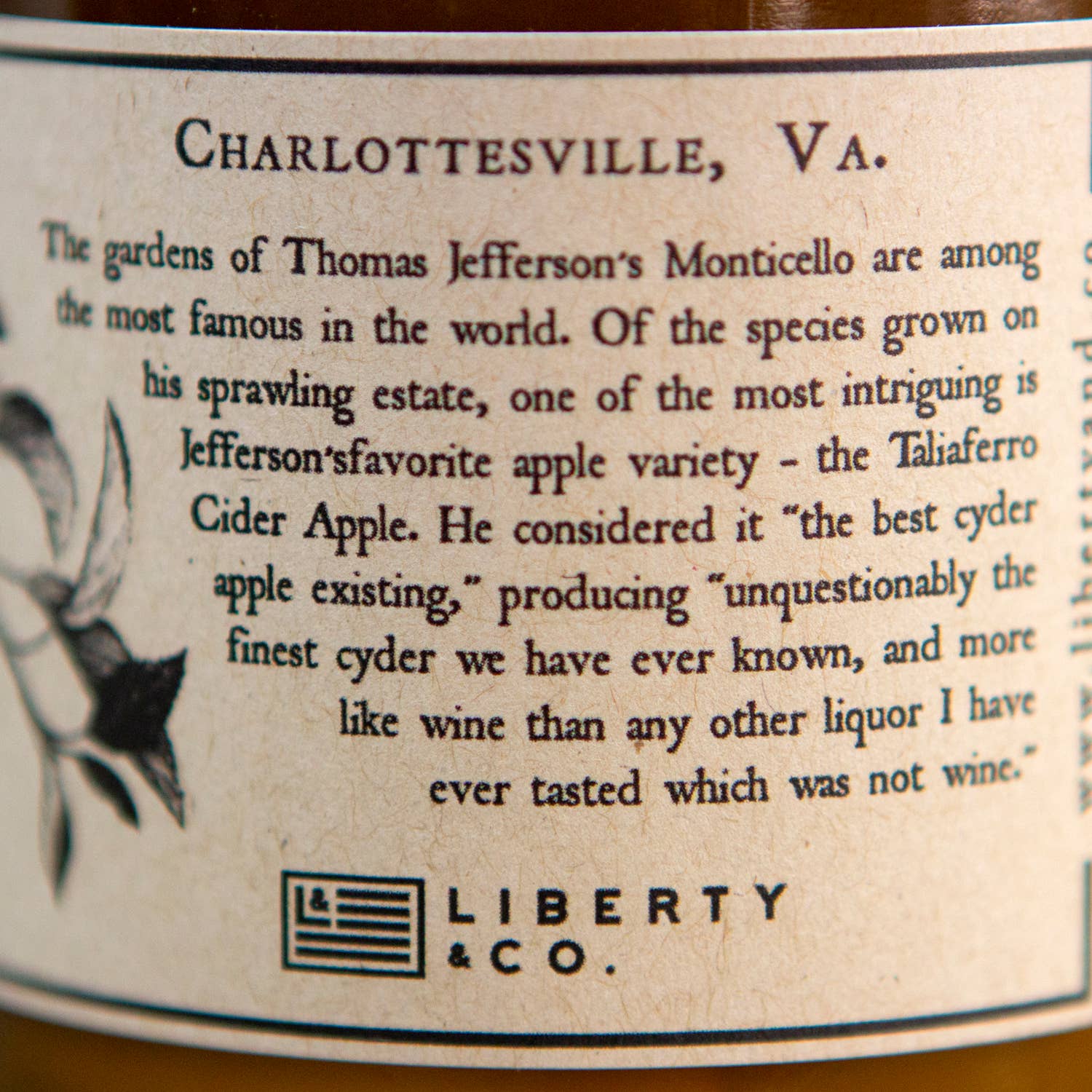 Thomas Jefferson's Monticello Soy Blend Candle