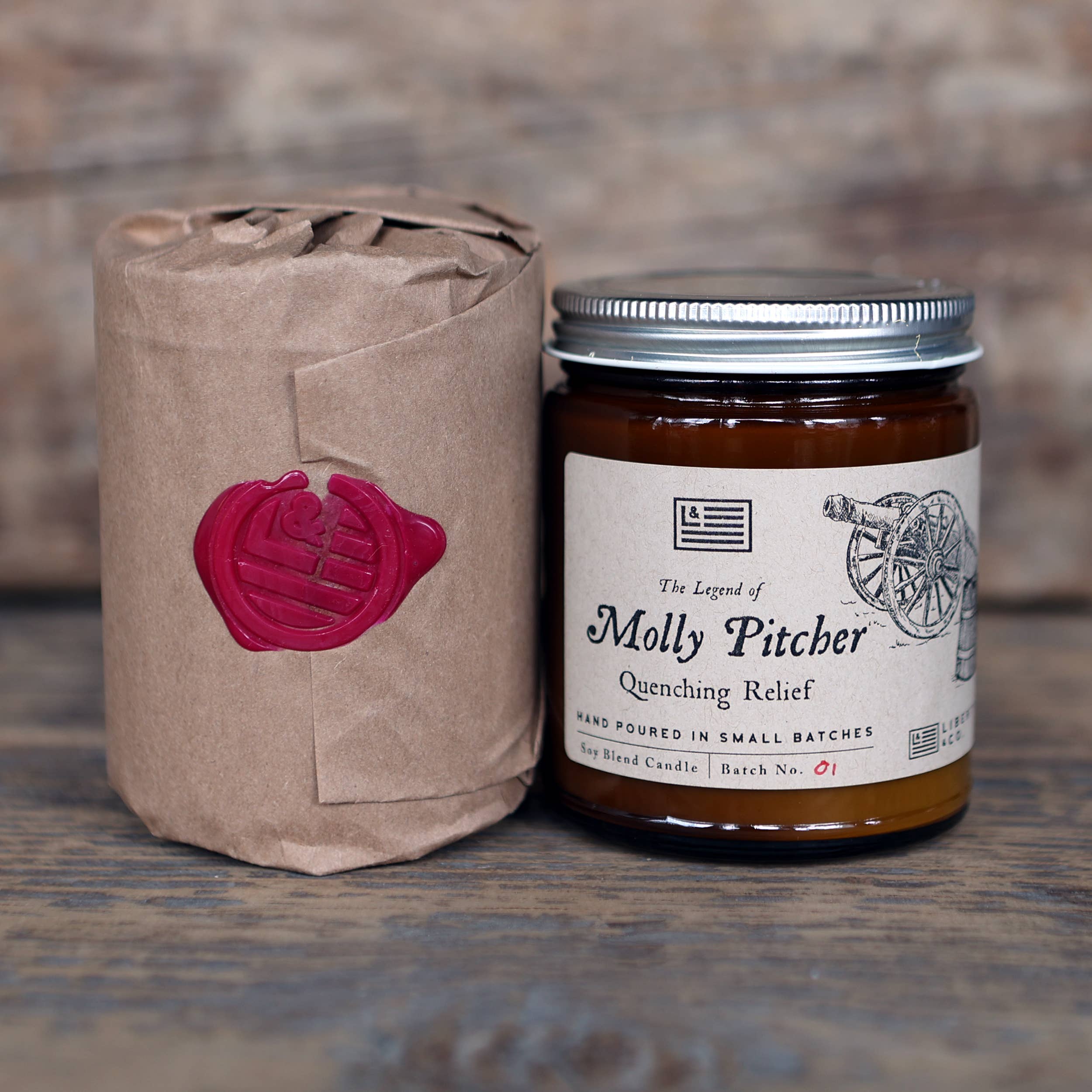 Molly Pitcher at the Battle of Monmouth Soy Blend Candle