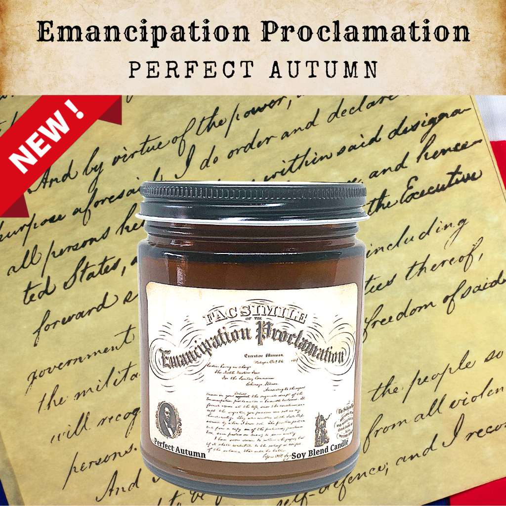 History Candles - EMANCIPATION PROCLAMATION Candle