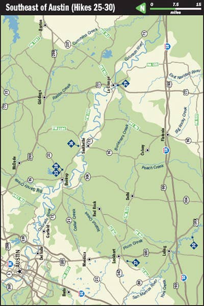 60 Hikes: San Antonio & Austin 4e