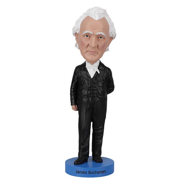 Royal Bobbles James Buchanan Collectible Bobblehead Statue