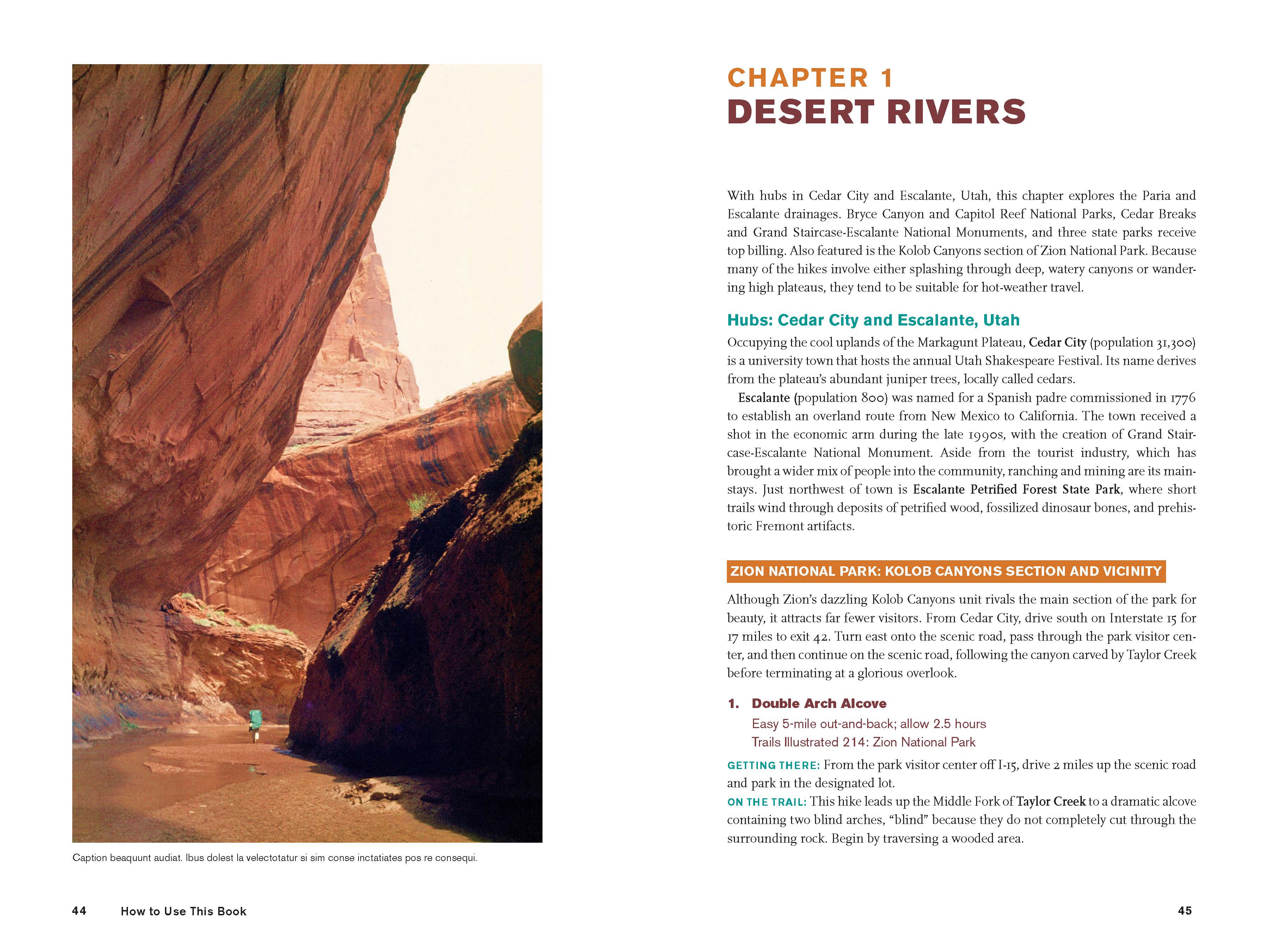 Hiking Southwest Canyon Country 4th Edition