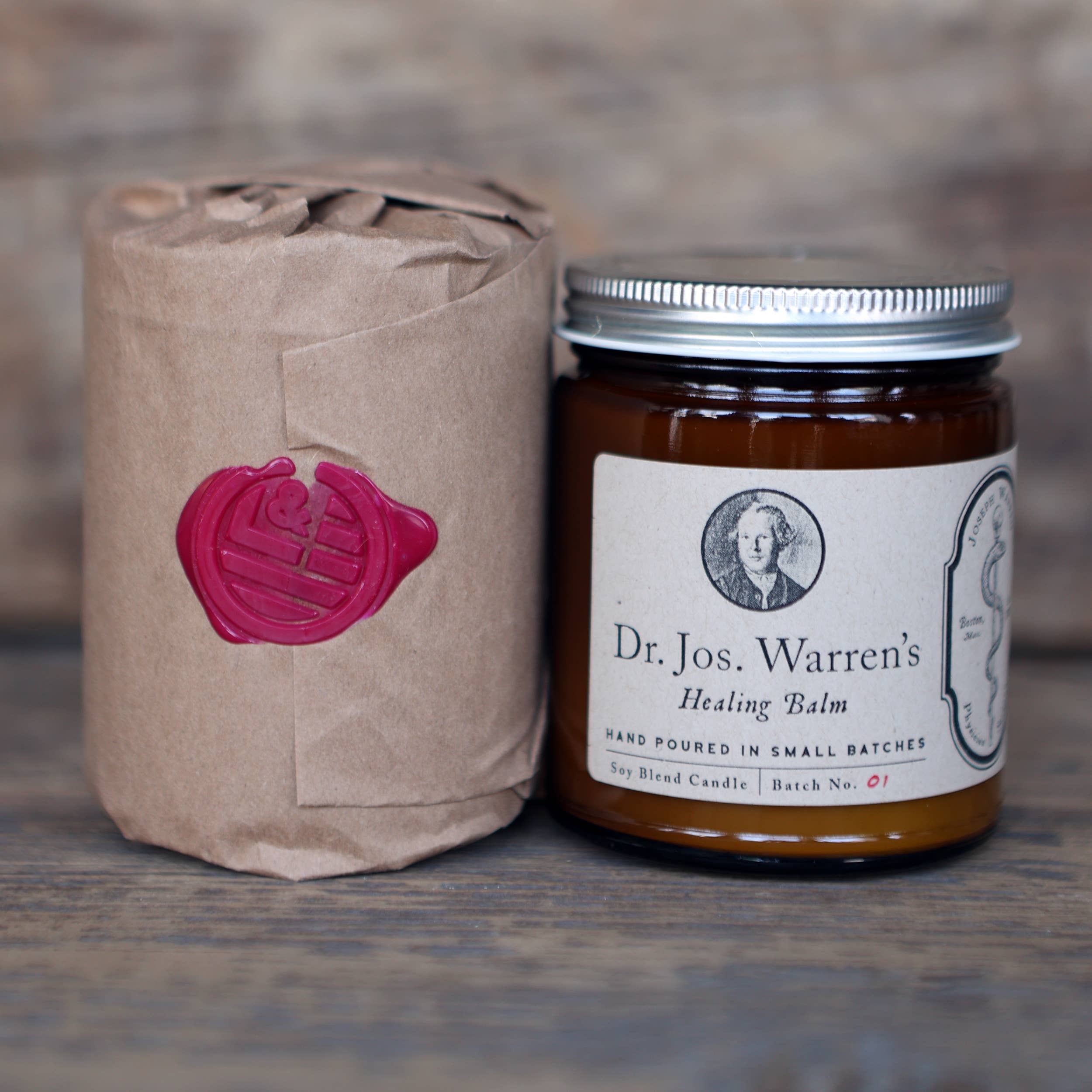 Dr. Joseph Warren Healing Balm Soy Blend Candle