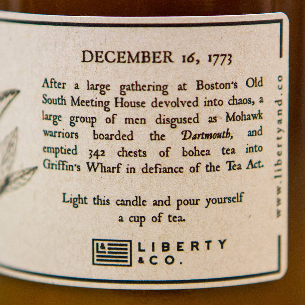 Boston Tea Party Soy Blend Candle