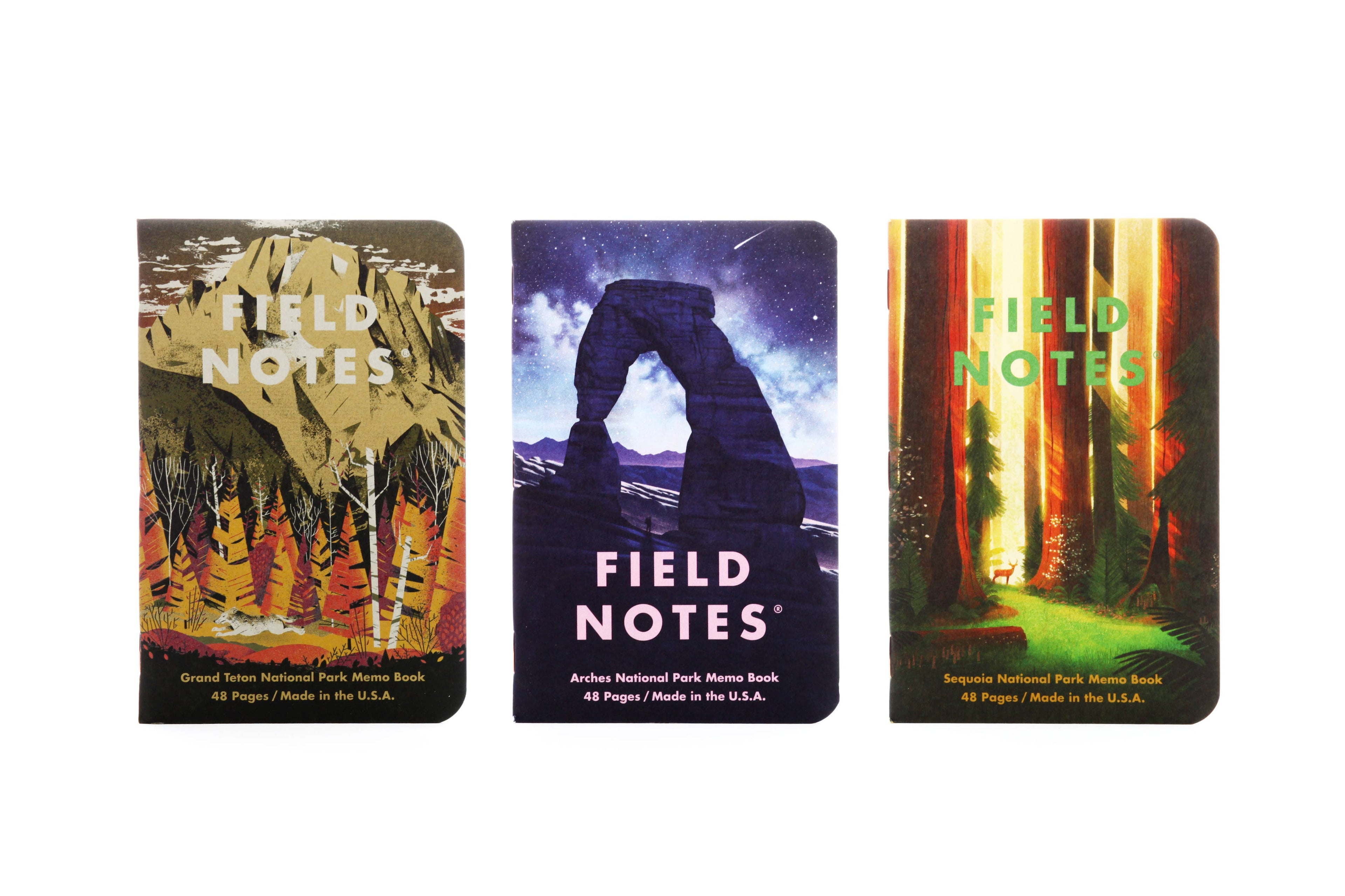 Field Notes - National Parks - Series D