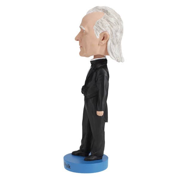 Royal Bobbles James K. Polk Collectible Bobblehead Statue