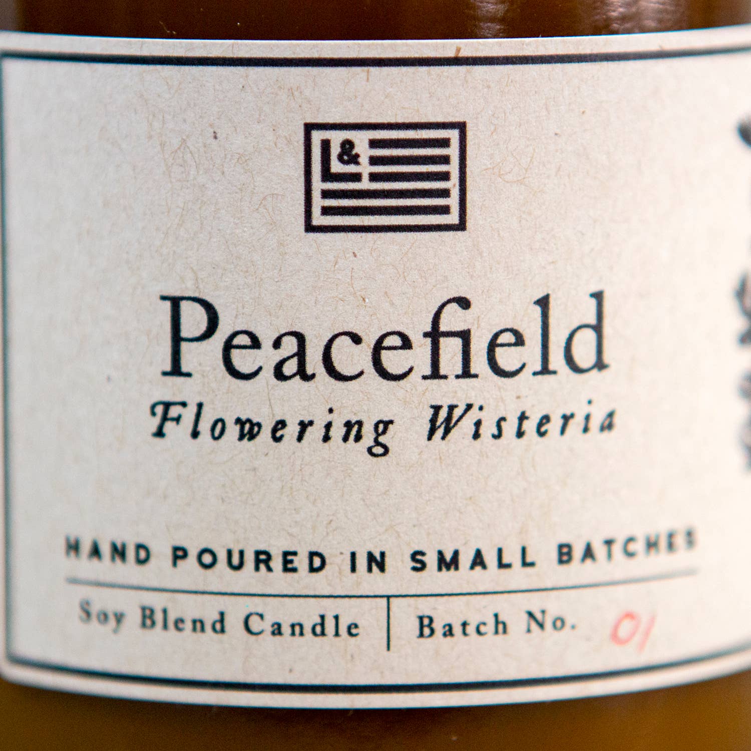 John Adams' Peacefield Soy Blend Candle