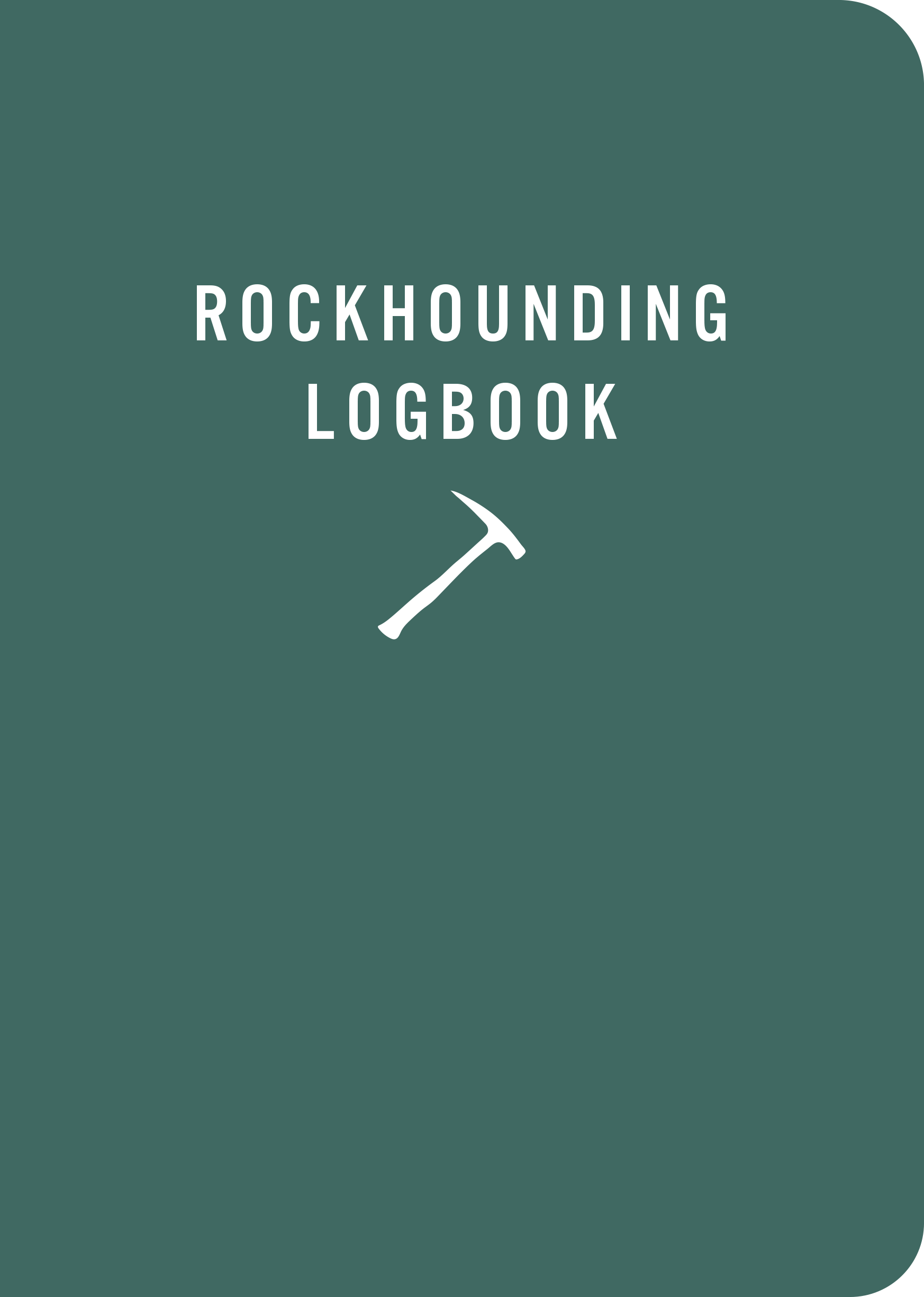 Rockhounding Logbook