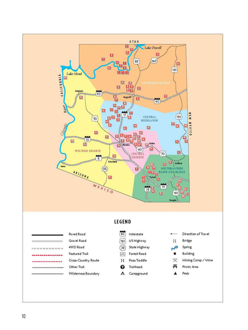 100 Classic Hikes: Arizona