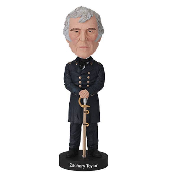 Royal Bobbles Zachary Taylor Collectible Bobblehead Statue