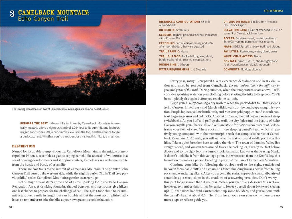 60 Hikes: Phoenix 3e