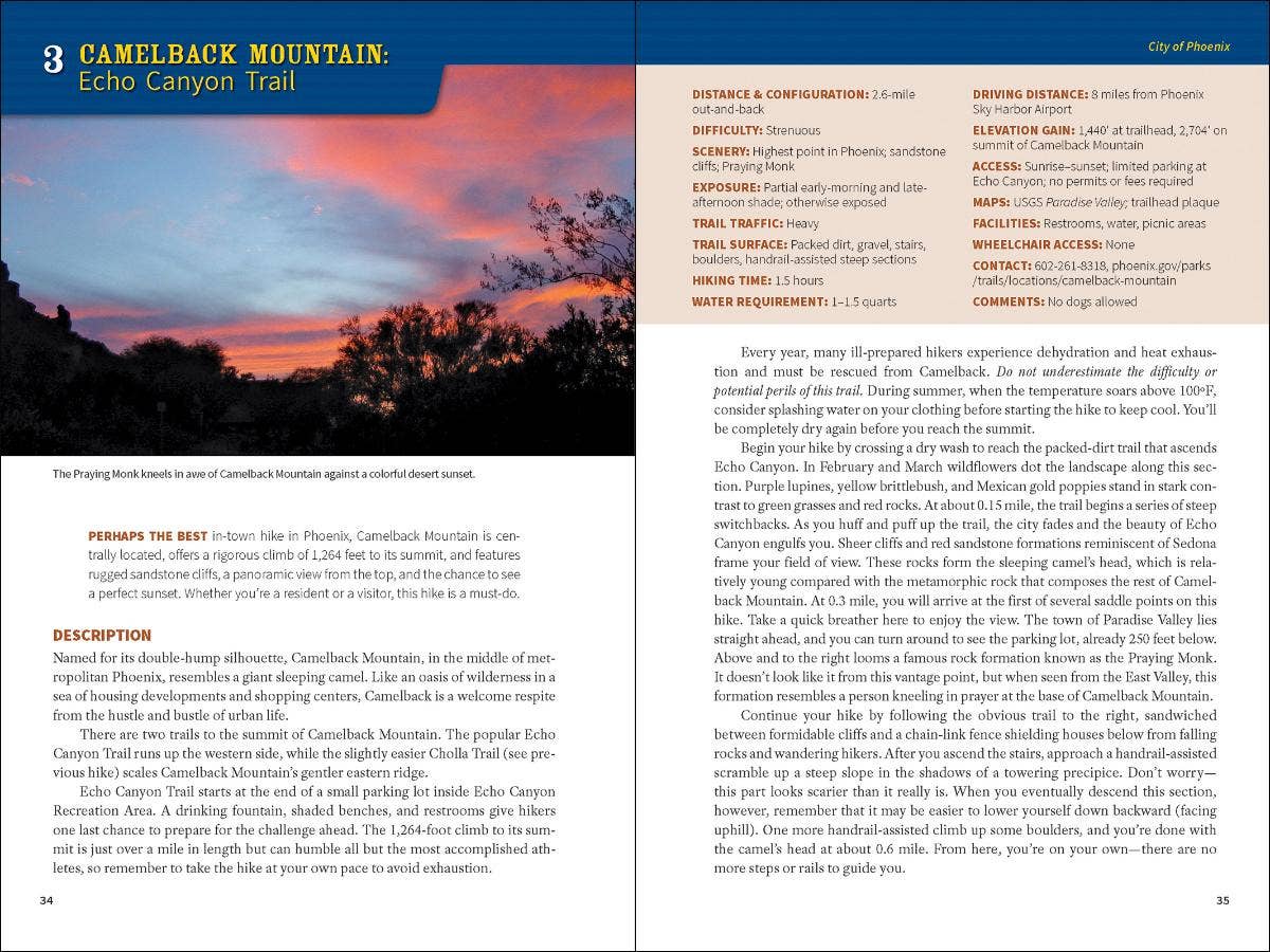 60 Hikes: Phoenix 3e