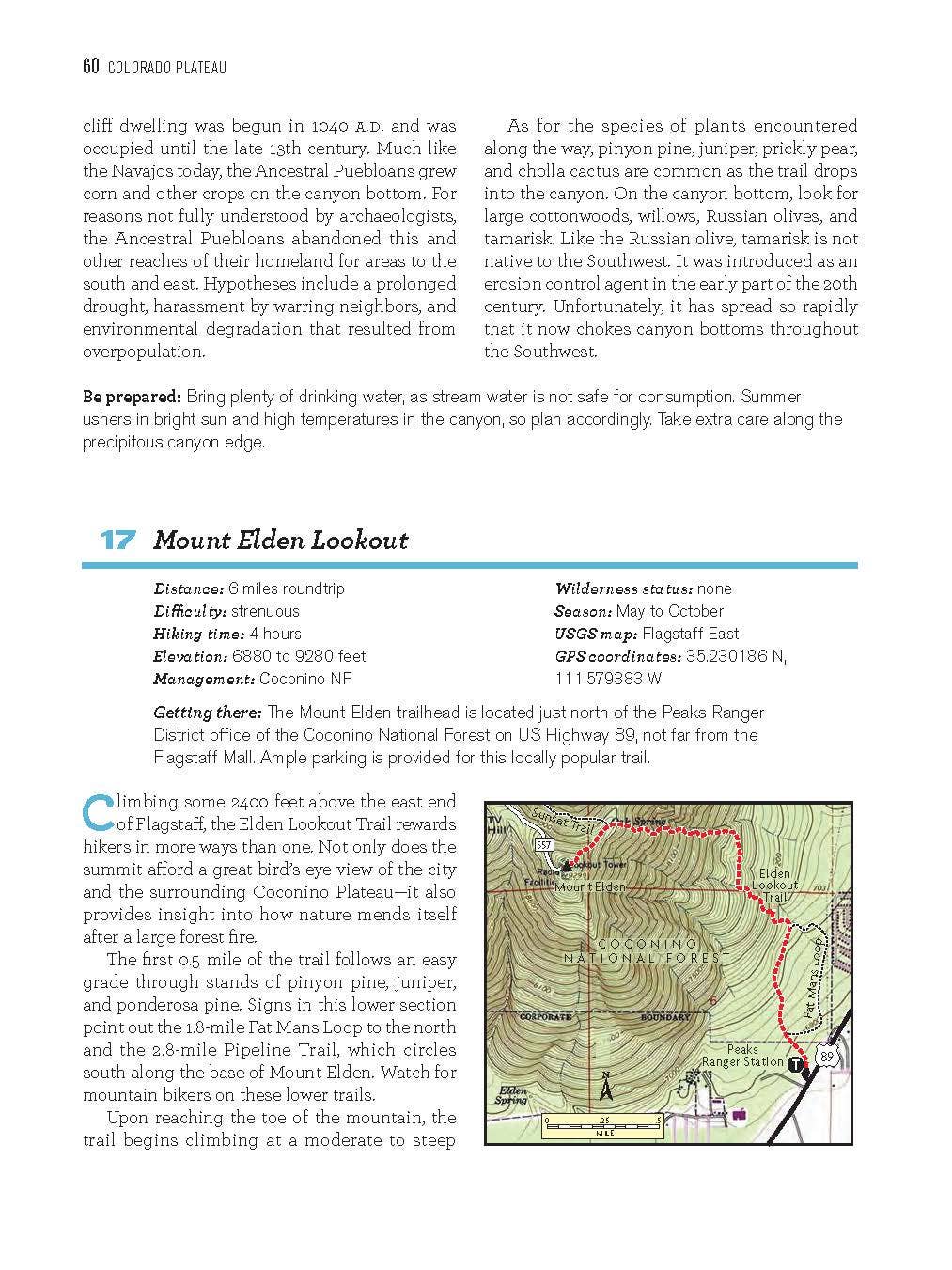 100 Classic Hikes: Arizona