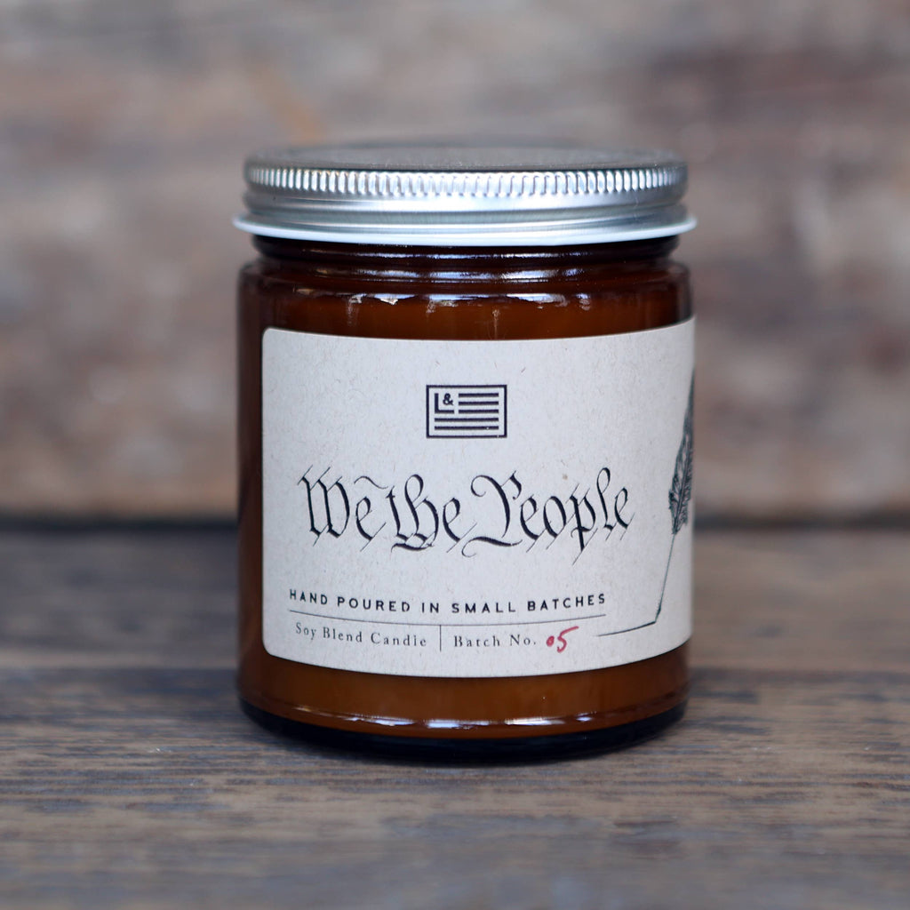 We the People Soy Blend Candle